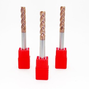 HRC55 <span class=keywords><strong>Extra</strong></span> Long 4 cannelures carré <span class=keywords><strong>fraise</strong></span> en bout CNC mèches de routeur 6mm/10mm diamètre de tige carbure monobloc traitement des métaux en boîte HSS enduit - Product Image 3