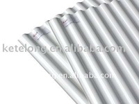 Tuiles de toit préfabriquées/matériaux de construction, feuille de toiture en pvc à vagues rondes en plastique