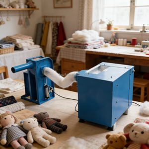 Petite machine à ouvrir le coton PP, machine à gonfler le coton pour poupées, machine à desserrer et à remplir le coton perlé, ouvre-fibres de coton - Product Image 4
