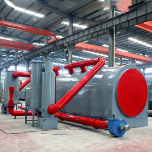 Fourneau de carbonisation horizontal écologique pour bois dur, ligne de production de charbon de bois de haute qualité pour chicha - Product Image 1