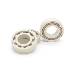 Fabricant de Dongguan fournit directement des roulements à billes à gorge profonde en plastique PEEK 6004, billes en céramique 20*42*12, production en gros - Product Image 4