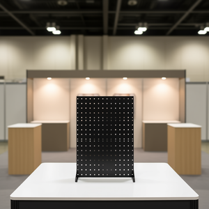 Support d'affichage mural en métal noir pour table, 17x13 pouces, lot de 4, pour utilisation en intérieur lors de salons professionnels - Product Image 2