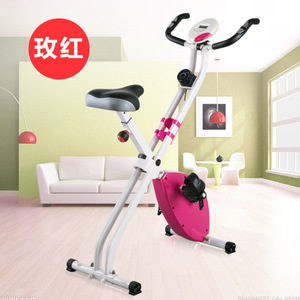 Vélo d'exercice magnétique vertical Js 618 pour la maison, équipement de fitness d'intérieur avec surveillance de la fréquence cardiaque et résistance réglable - Product Image 2