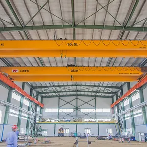 Certified Standard 50ton Crane Machine Heavy Duty Electric Bridge Crane Construction Tools And Equipment