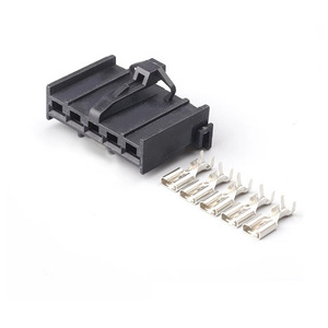 Conector de 5 pines para panel de control de aire acondicionado de coche DJ7052A 4.8 21, terminal de plástico macho y hembra para vehículos Fiat - Product Image 1