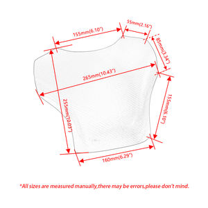 Ajustement pour Yamaha YZF R1 2009 2010 2011 2012 2013 <span class=keywords><strong>2014</strong></span> moto en Fiber de carbone réservoir de carburant abri protéger la couverture en Fiber de carbone - Product Image 3