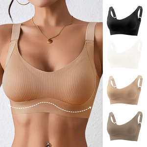 Soutien-gorge push-up ultra-fin sans couture pour femme, confortable, sans armatures, pour l'été, vente en gros, grandes tailles - Product Image 1