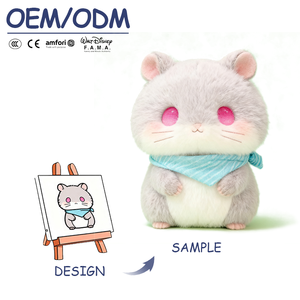 Bán buôn tùy chỉnh thiết kế mới Anime dễ thương Gấu hồng thỏ sang trọng Fanny HEDGEHOG mèo đồ chơi dễ thương Thú nhồi bông đồ chơi búp bê - Product Image 3