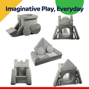 Ensemble de canapés éducatifs multifonctionnels en blocs de construction pour <span class=keywords><strong>Amazon</strong></span> Éponge à un siège personnalisée pour les jeux d'enfants transfrontaliers - Product Image 4