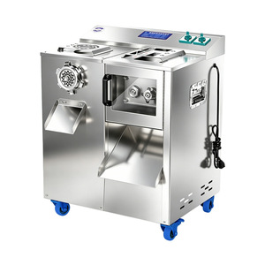 Divine Tiger - Picadora de Carne Eléctrica Comercial de 2200 W, Acero Inoxidable, Embutidora de Salchichas Automática - Product Image 1