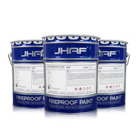 Revêtement intumescent à base de solvant pour la protection des poutres et colonnes en acier, peinture ignifuge efficace pour la construction