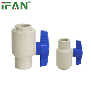 IFAN Phụ Kiện Đường Ống PVC UPVC CPVC Theo Yêu Cầu 1/2 3/4 Inch Van Bi Bướm CPVC Đơn - Product Image 3