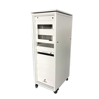 ZSTC. Armoire Varistar CP Deco avec supports pour panneaux 19 pouces dans un cadre Deco, 34U 38U 42U 1600H 1800H 2000H 600W 800D 10630-034