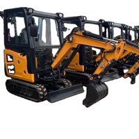 BITSMANN BSM18 Mini-excavatrice compacte de 1,8 tonne certifiée CE à vendre Fournisseur chinois Minikoparka à louer Moteur principal