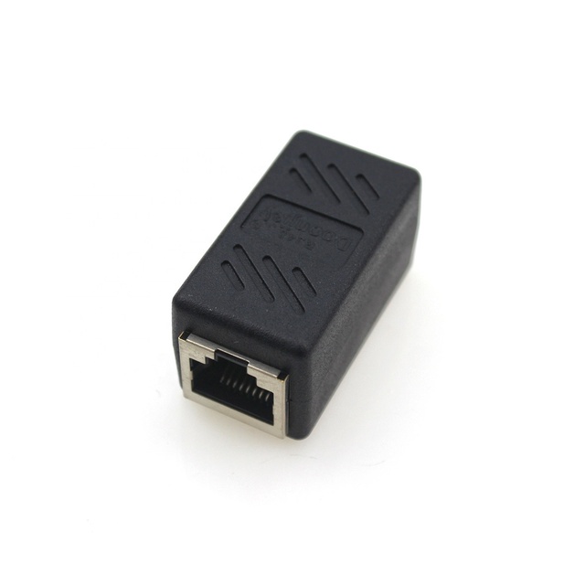 Rj45 Network Adapter Connector Extender Rj45 Female to Female Socket Port Lan Ethernet Network Adapter