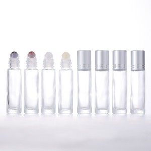 Vente en gros de perles de quartz naturel, gravier de pierres précieuses, bouteille à bille en verre avec couvercle en bambou pour la lithothérapie, et autres objets artisanaux en cristal pour cadeau - Product Image 2