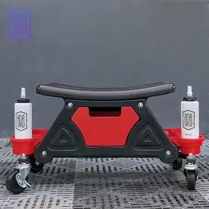 New Design Car Detailing Stool Chair Mobile Rolling Seat Creeper for Mechanics & Detailers T-711A