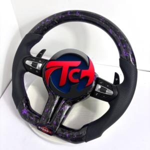 Volante de Fibra de Carbono Forjado para <span class=keywords><strong>BMW</strong></span> F10 F11 F15 F18 F20 F23 F25 F30 F32 F35 F40 F80 E84 E87 E90 E92 E93, Accesorios para Automóviles - Product Image 3