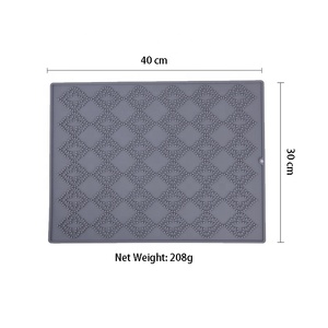 Alfombrillas de silicona para secado de platos, accesorio resistente al calor para cocina, 40x30cm - Product Image 4