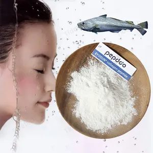 Bubuk peptida kolagen ikan laut tipe 2, suplemen kolagen Jepang bubuk kolagen murni halal