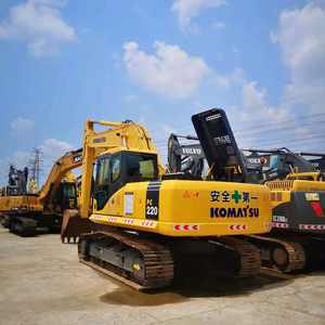 Komatsu รถขุด PC220-7มือสองพร้อมภาพวาดต้นฉบับ - Product Image 1
