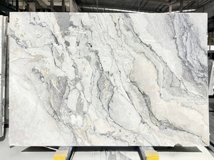 Pietra di pietra bianca mimetica lastra di marmo naturale moderno minimalista di lusso <span class=keywords><strong>sfondo</strong></span> per la Villa esterna decorazione della parete interna - Product Image 3