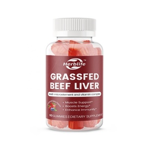 Gomitas de Hígado de Res Alimentada con Pasto, Suplementos Energéticos, Venta Caliente OEM ODM para Mujeres - Product Image 1
