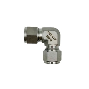 Fabrieksdirecte verkoop SS316 12mm 90 graden union elleboog met dubbele ferrule, zeskantige <span class=keywords><strong>fitting</strong></span> voor petrochemische en gas toepassingen - Product Image 2