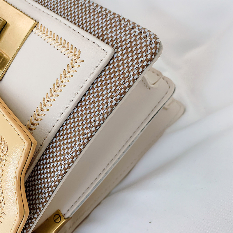 Luxury Women Handbags Famous Branded Designer Metal Handle Cross Body Ladies Purse Women Hand Bags