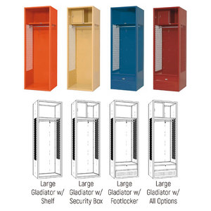 Thiết Kế Hiện Đại Sân Vận Động Mỹ Thay Đổi Phòng Câu Lạc Bộ Thể Thao Người Chơi Trường Bóng Đá Thép Lưu Trữ Kim Loại Tủ Hockey <span class=keywords><strong>Locker</strong></span> - Product Image 2