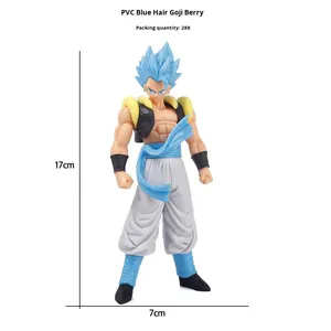 Figurine d'action Anime Sun Wukong Vegeta <span class=keywords><strong>Saiyan</strong></span> <span class=keywords><strong>Goku</strong></span> en PVC, modèle de décoration, jouet tendance, produit périphérique, vente en gros transfrontalière, 14 ans et plus - Product Image 6