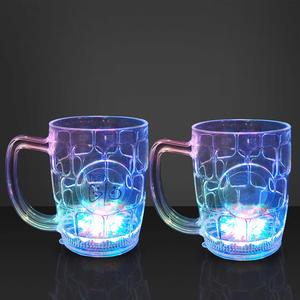 Logotipo Personalizado, 550 ml, Regalo Promocional, Obsequio Corporativo, Plástico PS, 6 LED, 3 Baterías AG13 Sin Mercurio, Taza de Cerveza LED, Venta al por Mayor - Product Image 4