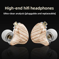 Headphone In-Ear Berkabel Tipe-C 3.5mm dengan Mikrofon, Kontrol Kabel, Desain Gantung di Telinga, Kabel 1.2m, Suara Hi-Fi, Bass Berat, Ujung Telinga Silikon Gel