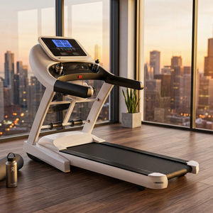 Tapis roulant de qualité supérieure avec écran clair, base amortissante pour la course quotidienne et l'entraînement physique à domicile - Product Image 3