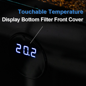 Table de bureau d'<span class=keywords><strong>aquarium</strong></span> en verre Relaxlines Aquariums à filtre interne écologique Réservoirs à poissons en verre Filtre inférieur Réservoir à poissons - Product Image 4