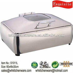 Bisagra hidráulica de inducción de acero inoxidable Producto de catering - Product Image 3