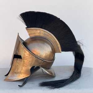 Casco de Armadura Metálica de Guerrero Medieval, Elaborado para Fanáticos de la Edad Media, Casco de Caballero Histórico de Acero Duradero para Cosplay y Reenactment - Product Image 5