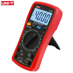 UNI-T มัลติมิเตอร์แบบดิจิตอลสำหรับยานยนต์ UT105+ UT107+ เครื่องทดสอบกระแสไฟ AC โวลต์มิเตอร์ 1000V เครื่องวัดความจุไฟฟ้า เครื่องวัดความถี่ อุณหภูมิ - Product Image 1