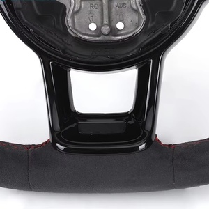 Alcantara พวงมาลัย lenkrad สำหรับ Volkswagen VW MK7 <span class=keywords><strong>Golf</strong></span> 6 7 MK7.5 GTI GTD R7 Jetta venetta - Product Image 5