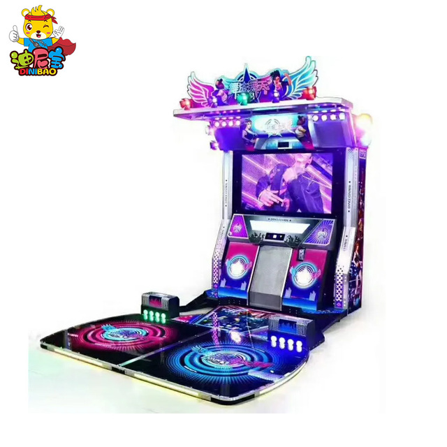 Hot Sale Coin Operated Amusement 55" Dance Central 3 Generation Dance Video Game Machine for Shopping Mall