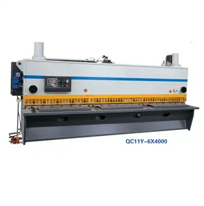 QC11Y-16x2500 hydraulic guillotine shearing machine / Sheet metal guillotine for sale metal sheet bending machine