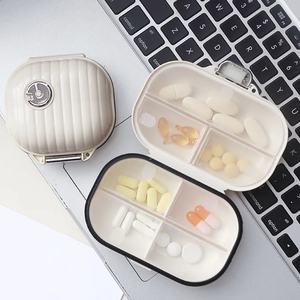 Wholesale 7-Days Pills Medicine Storage Box Weekly <b>Tablet</b> <b>Holder</b> Organizer Container Case Pill Splitters - Product Image 3