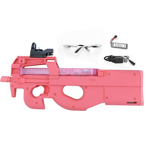 Pistola de Juguete de Gel P90 Rosa de Nylon con Luz, Lanzador de Bolas de Gel, Popular en <span class=keywords><strong>TikTok</strong></span> - Product Image 3