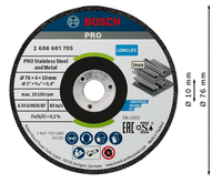 Disque de meulage pour résine, grain 40, épaisseur 1 mm, pour mini-meuleuse d'angle, débavurage de l'acier inoxydable et du métal