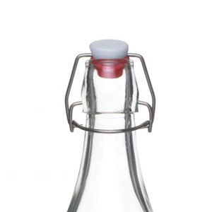 1000ml Flip Lock Glass Beer Bottle Milk Bottle 1000ml <strong>1</strong> <strong>Litre</strong> Botellas Swing Top Lids - Product Image 6