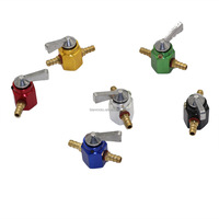Robinet de carburant pour réservoir de carburant de moto 6 mm, robinet d'essence, interrupteur d'essence, vanne d'arrêt, robinet de carburant pour système de carburant de moto