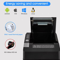 SPRT-Impresora térmica de recibos de 80mm, impresora POS con papel térmico