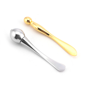 Spatola cosmetica di lusso per la cura della pelle in metallo - Product Image 1