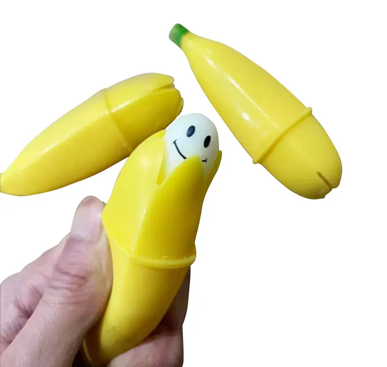 漫画TPRアンチストレスバナナベント付箋おもちゃ子供のためのスクイーズおもちゃギフト教室賞漫画TPRバナナ
