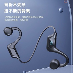 Auriculares Inalámbricos de Conducción Ósea, Tipo Gancho para la Oreja, Larga Duración de Batería, Reducción de Ruido, Auriculares Bluetooth para Deportes, Correr, Ciclismo - Product Image 5